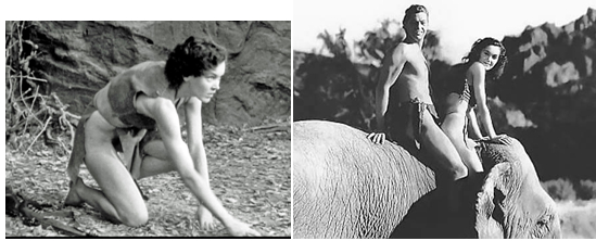 Maureen O'Sullivan as Jane Parker, Tarzan and His Mate, 1934