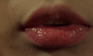 Fotograma película labios
