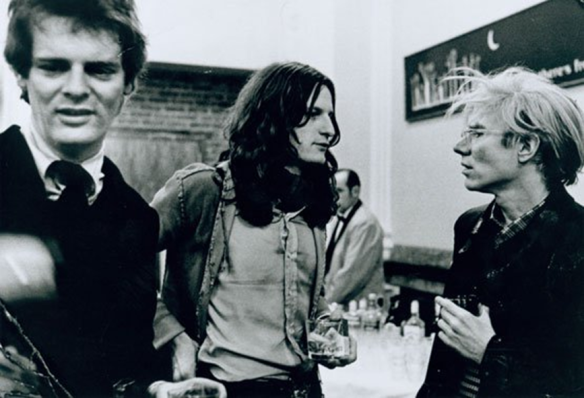 Paul Morrissey y Andy Warhol